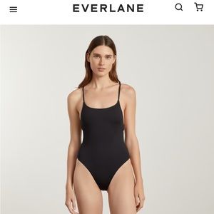 Everlane The String One-Piece (NWT, Large)